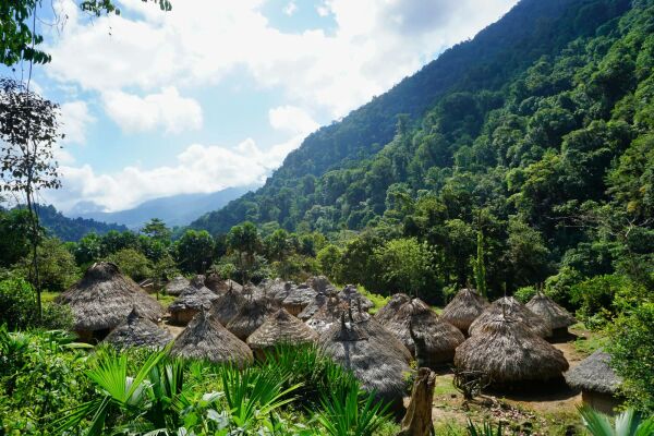 Kogi-Htten, die Heimat der Ureinwohner der Sierra Nevada de Santa Marta Region in Kolumbien, Foto: Datingjungle, via Unsplash