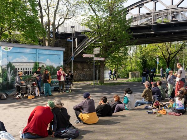 Ruhrpromenade in Mlheim an der Ruhr