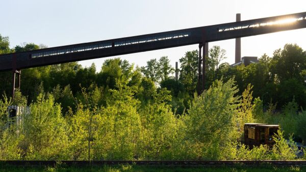 Bandbrcke auf der Kokerei Zollverein in Essen, heute UNESCO-Welterbe