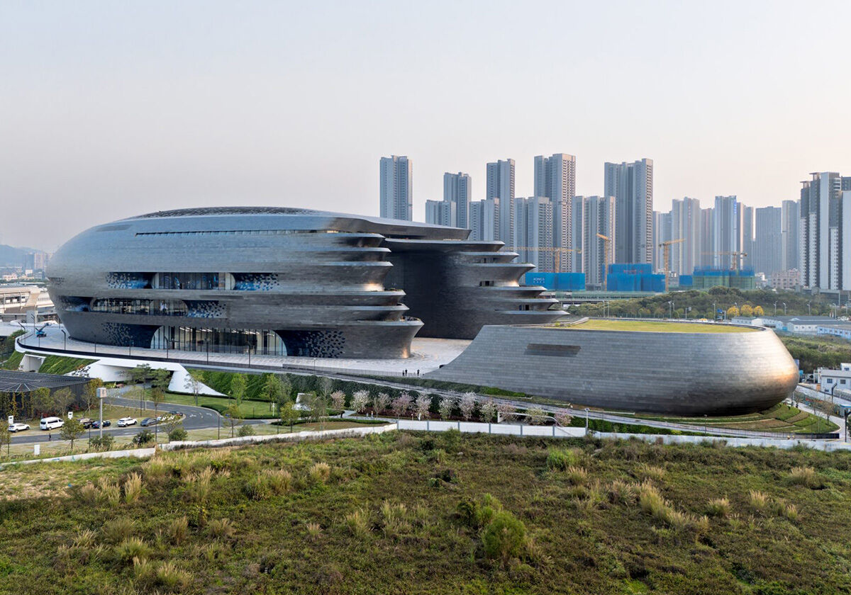 Himmelskörper in Shenzhen - Technikmuseum von Zaha Hadid Architects