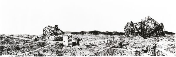 Arata Isozaki, Re-ruined Hiroshima Projekt, Hiroshima, Japan (Ausschnitt), 1968