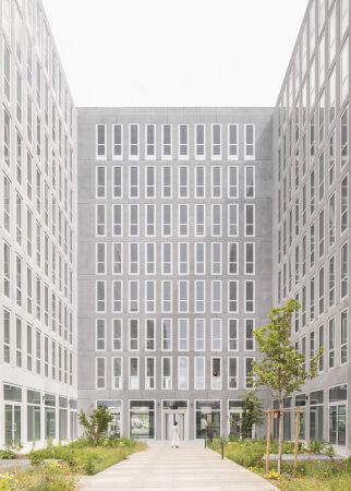 B�ro- und Hotelkomplex bei Paris von KAAN Architecten
