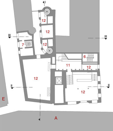 Grundriss Zwischengeschoss