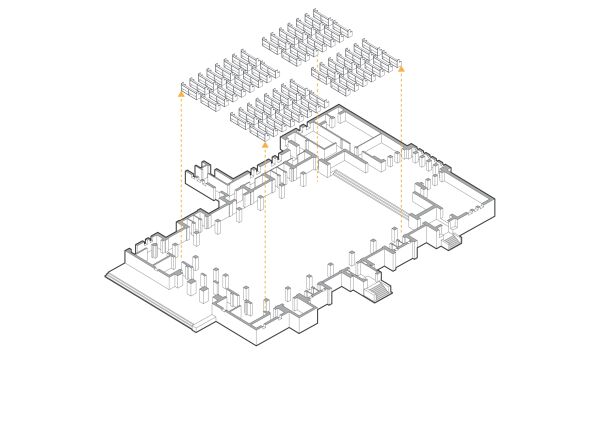 Entfernung der alten Kirchenbnke