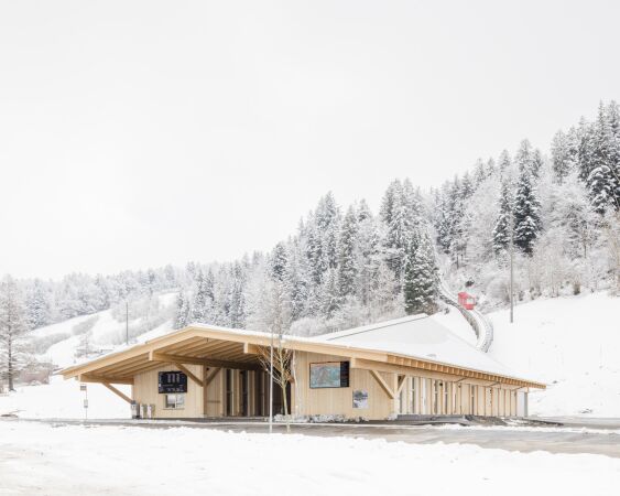 Bergbahnhof von Herzog & de Meuron