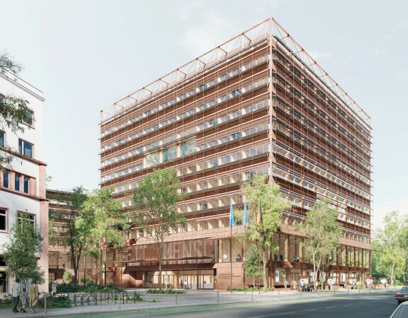 1. Preis: Robertneun und AFF Architekten mit Atelier Loidl Landschaftsarchitekten (alle Berlin)