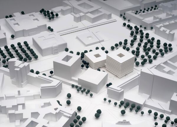 2. Preis: Henning Larsen (Mnchen/berlingen), Modellfoto