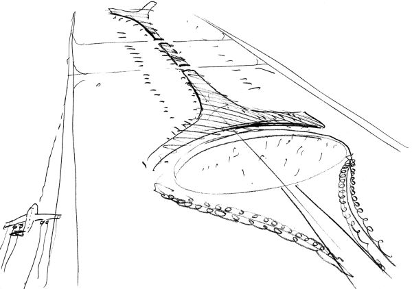Bejijing: Airport concept sketch