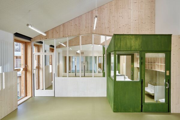 Kindergarten von Guilllaume Ramillien Architecture in Paris
