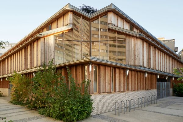 Kindergarten von Guilllaume Ramillien Architecture in Paris