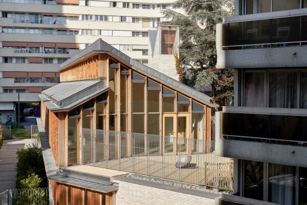 Kindergarten von Guilllaume Ramillien Architecture in Paris