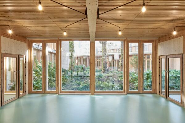 Kindergarten von Guilllaume Ramillien Architecture in Paris