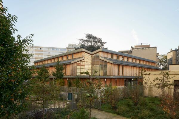 Kindergarten von Guilllaume Ramillien Architecture in Paris