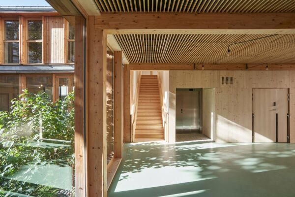 Kindergarten von Guilllaume Ramillien Architecture in Paris
