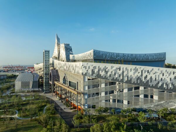 Mllverbrennungsanlage in Shanghai von Ballistic Architecture Machine