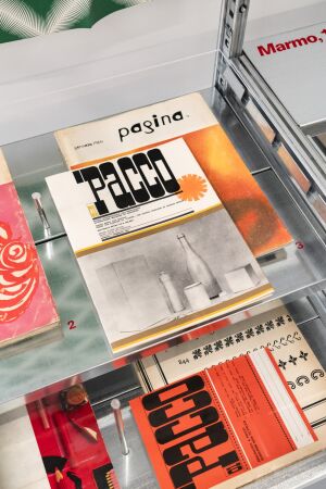 Zu sehen gibt es unter anderem wegweisende Architektur- und Kunstzeitschriften, die Alfieri �ber Jahrzehnte hinweg initiiert hat.