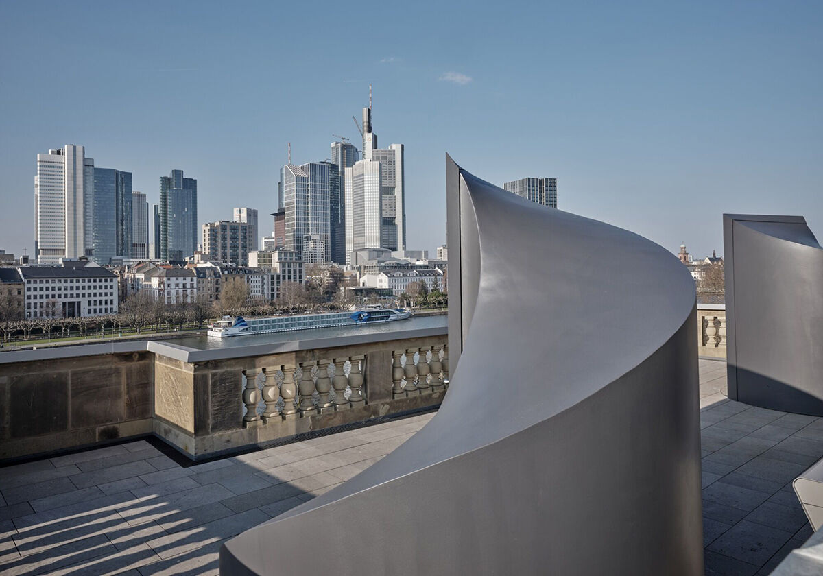 Kraftakt im Städel Museum - Aussichtsplattform von schneider+schumacher in Frankfurt am Main