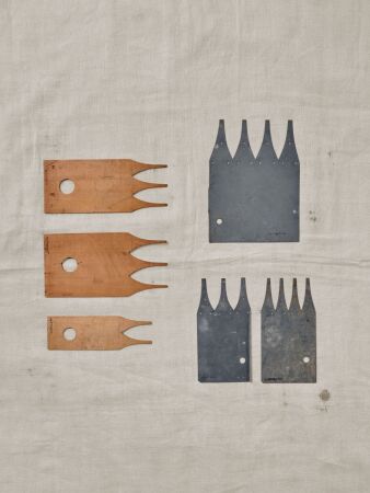 7Holzschnittmuster f�r Spanschachteln