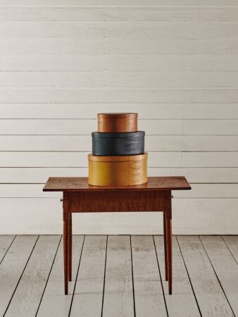 Verschiedene Spanschachteln