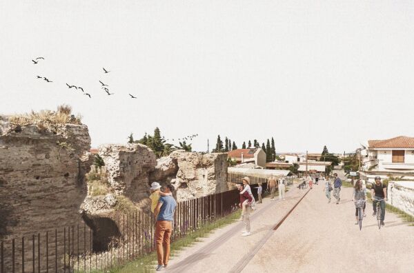 Preistrger Kategorie Urban Planning: Bridging Time and Space: Masterplan for the Regeneration of Ancient Corinth (Griechenland) von Ministry of Culture Ephoreia of Antiquities of Corinthia, American School of Classical Studies in Athens (ASCSA) und Thymio Papayannis and Associates (TPA)