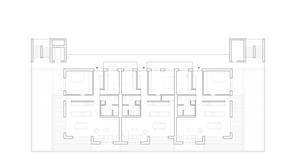 Grundriss 4. aufgestocktes Geschoss