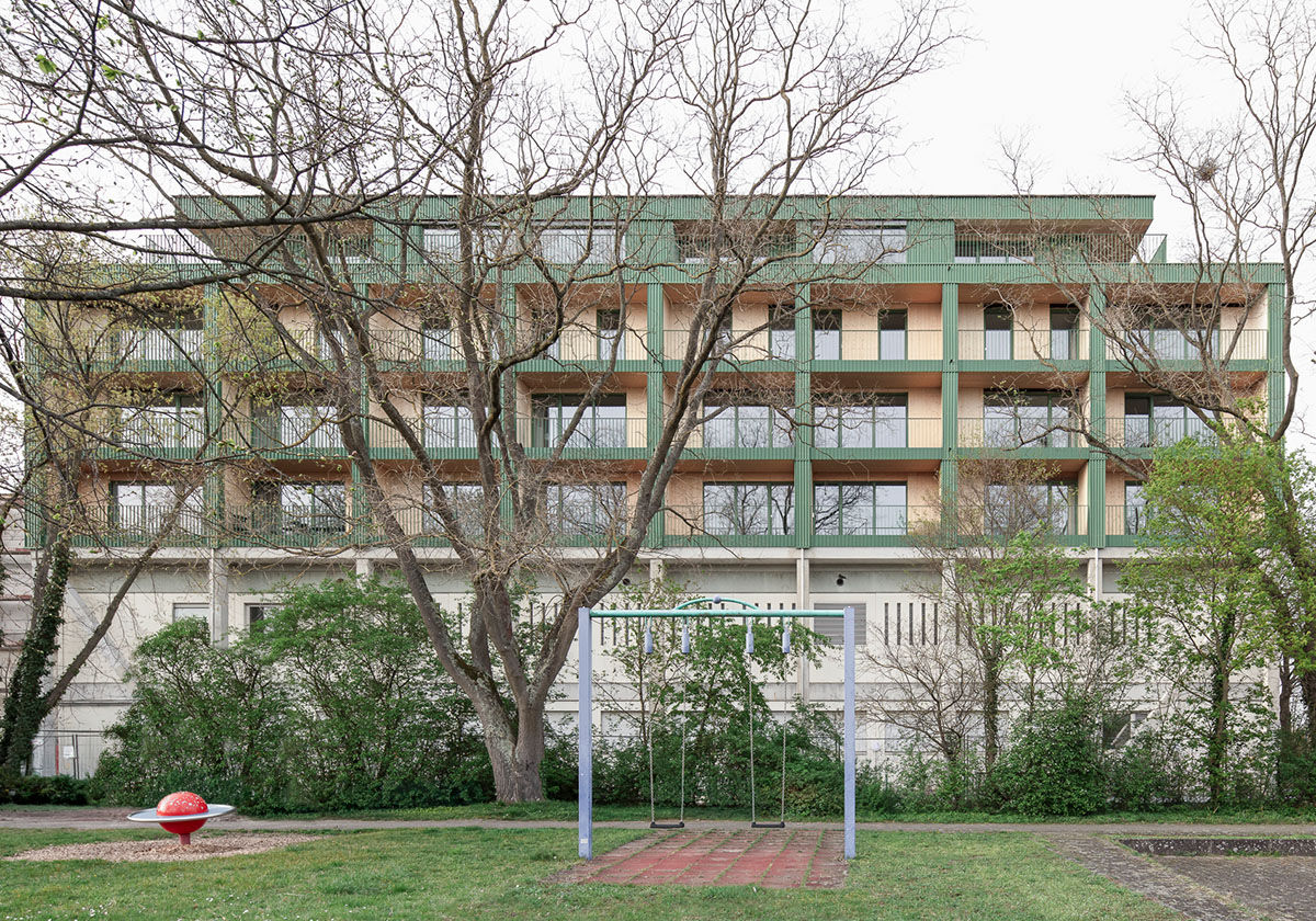 Wohnen auf der Telekom - Drescher Michalski Architekten in Karlsruhe
