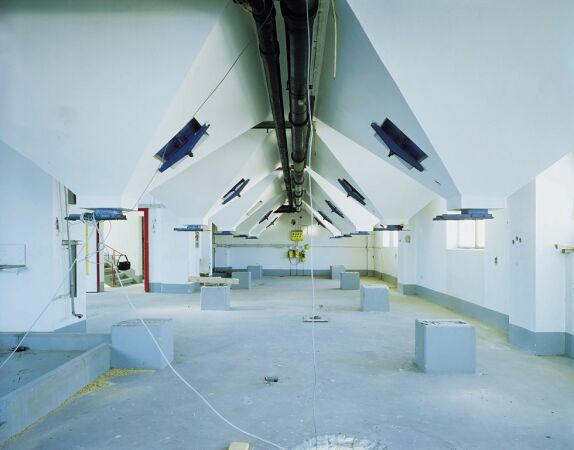 Malzsilo-Auslufe, Zustand vor Beginn der Umbauarbeiten, 2003