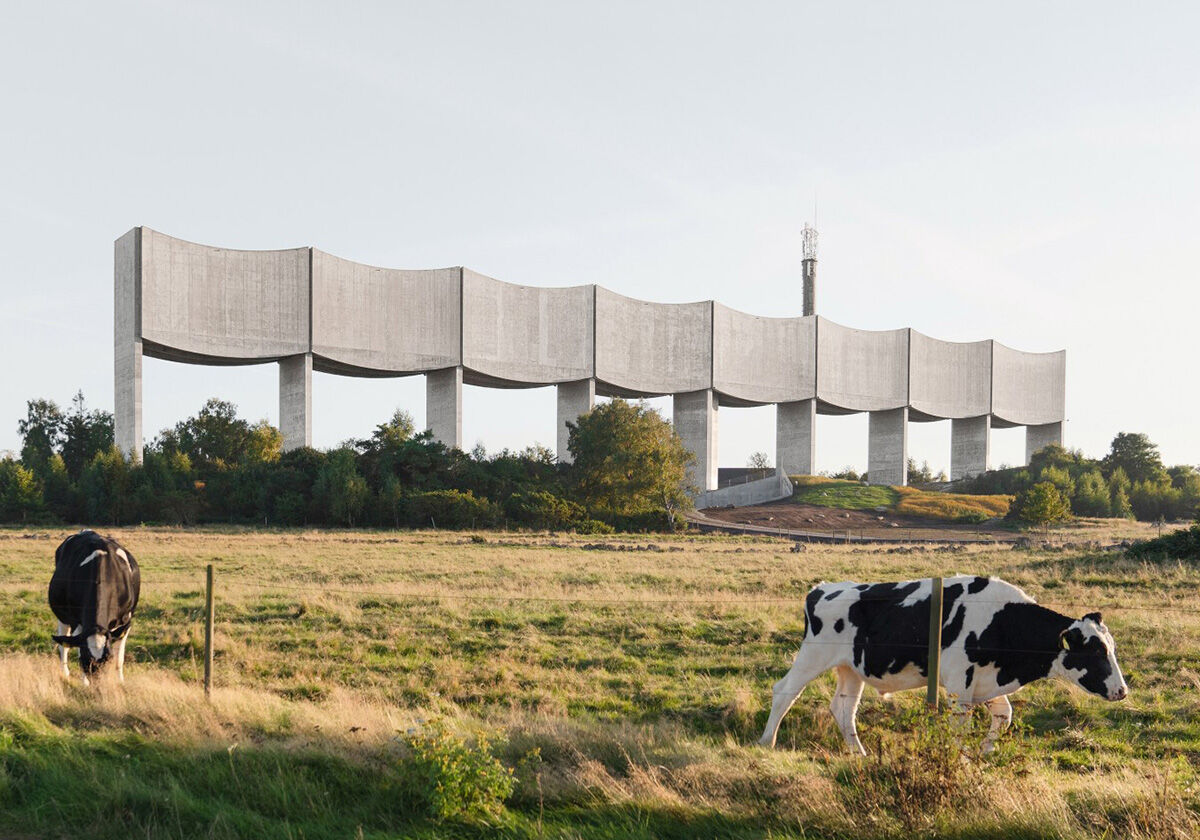 Horizontal monumental - Wasserturm in Varberg von White Arkitekter