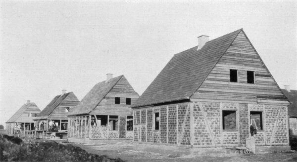 Reichskleinsiedlung Freimann im Nordern Mnchens, 1932/33