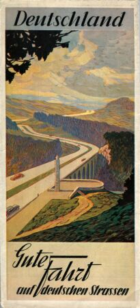 Titelseite eines Prospekts der Reichsbahnzentrale fr den Deutschen Reiseverkehr, um 1936