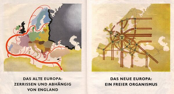 Schaukarten zu Propagandazwecken aus Raumforschung und Raumordnung