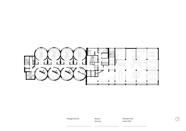 Grundriss Regelgeschoss (Silogebude)