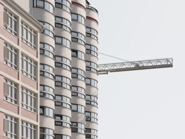 Umbau auf der berseeinsel in Bremen