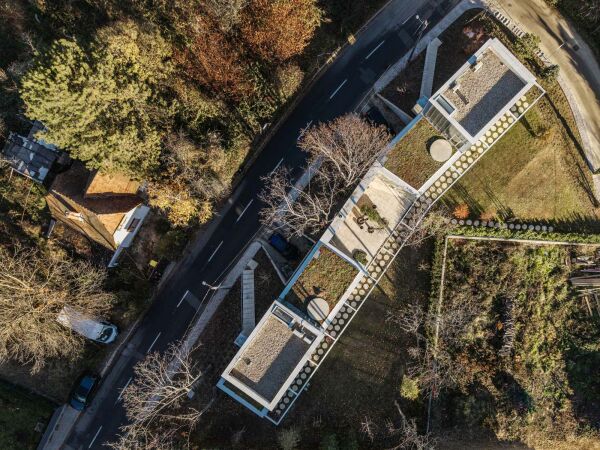 Doppelvilla in Zagreb von njiric+ arhitekti