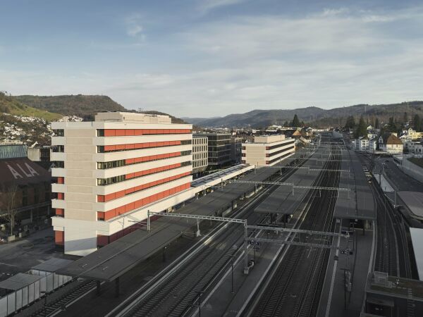 Bahnhofsensemble von Burkard Meyer Architekten