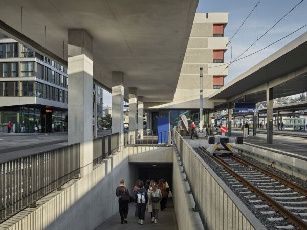 Bahnhofsensemble von Burkard Meyer Architekten