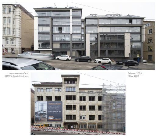 Haussmannstrae 6 (DPWV, Sozialzentrum), Februar 2024 / Mrz 2016