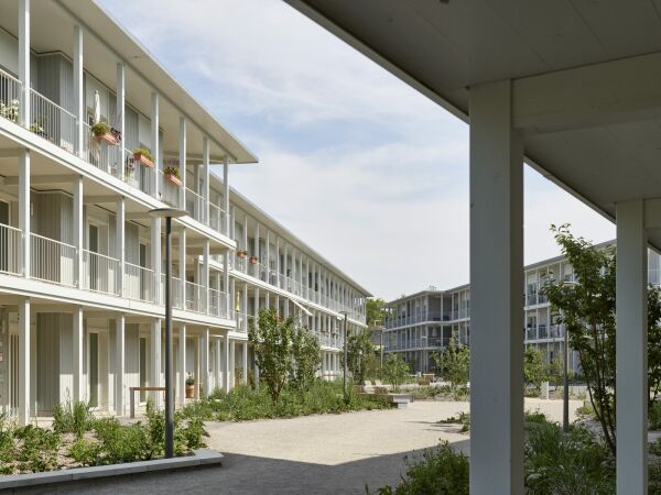 Johanniterzentrum Andreasgrten, Erfurt, Architektur: Heine Mildner Architekten (Dresden) mit Dorschner Kahl Architekten (Leipzig) und Simonsen Freianlagen (Wilsdruff)