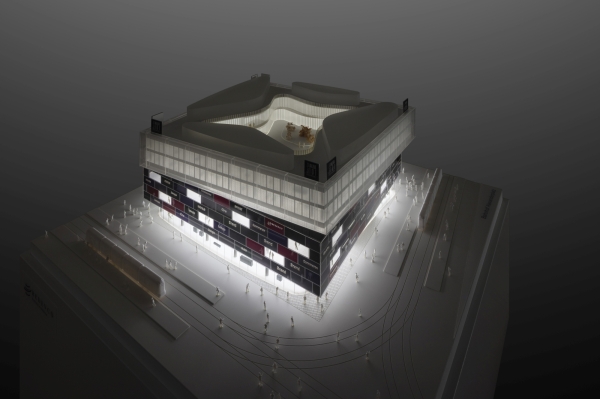 Architekturmodell, Berlin Alea 101, 2012