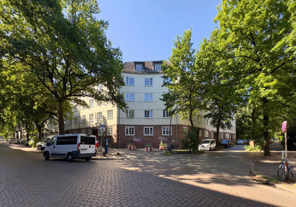 Wohnblock an der Langenfelder- und Arnkielstrae in Hamburg