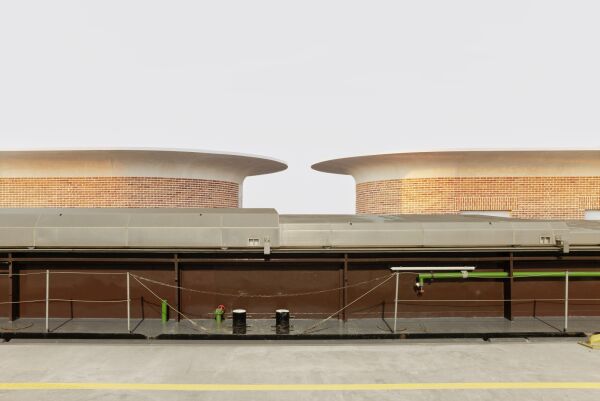 Schleusengebude bei Heidelberg von Ecker Architekten