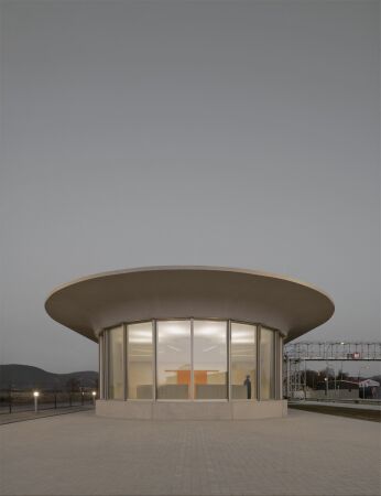 Schleusengebude bei Heidelberg von Ecker Architekten