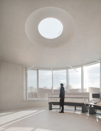 Schleusengebude bei Heidelberg von Ecker Architekten