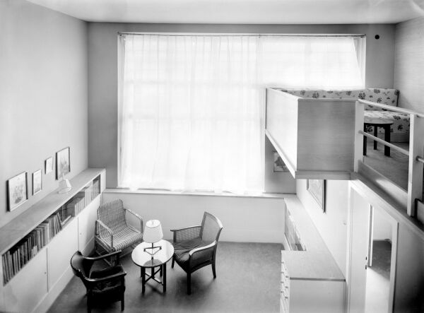 Doppelhaus Nr. 4952 in der Wiener Werkbundsiedlung (193034), Woinovichgasse 13, 15, 17, 19, von Heinrich Kulka und Adolf Loos