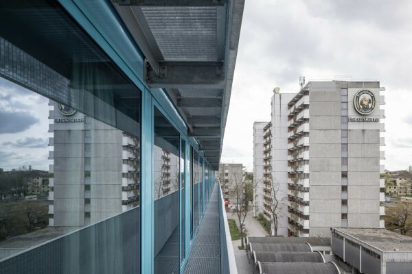 Thema in der Vortragsreihe am 31. Juli: Das von bogevischs buero generalsanierte Blaue Haus in der Studentenstadt M�nchen.
