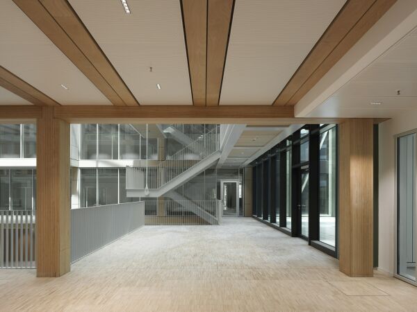 Holzhybrid im Werksviertel von C. F. Mller