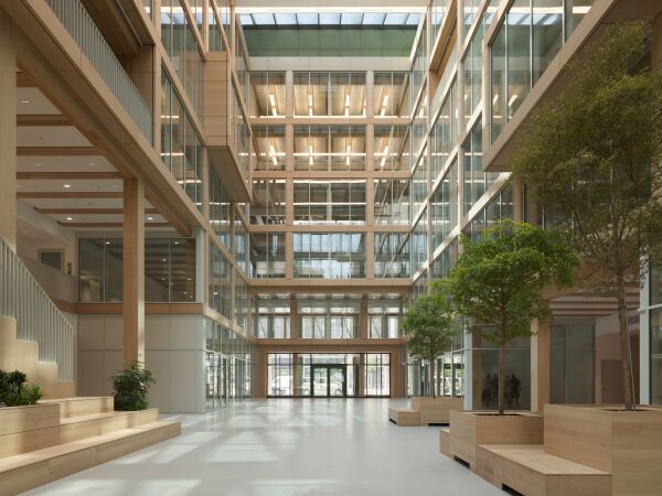 Holzhybrid im Werksviertel von C. F. Mller