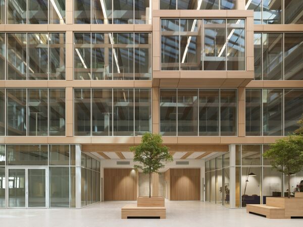 Holzhybrid im Werksviertel von C. F. Mller