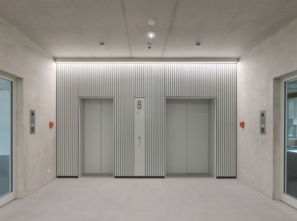 Holzhybrid im Werksviertel von C. F. Mller