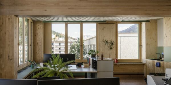 Schulerweiterung in Davos von CURA Architekten